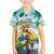Aloha Hawaii It's 5 o'clock Somewhere Family Matching Tank Maxi Dress and Hawaiian Shirt - Polynesian Pride
