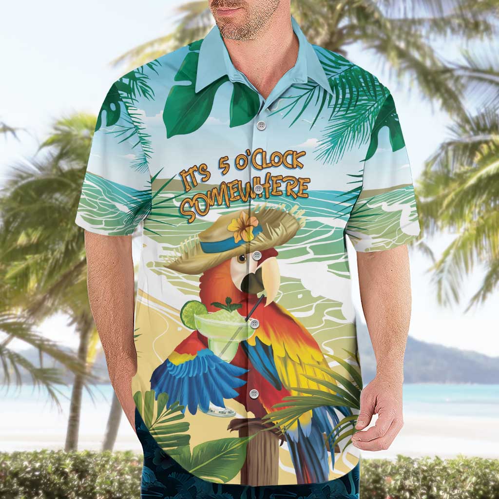 Aloha Hawaii It's 5 o'clock Somewhere Hawaiian Shirt - Polynesian Pride