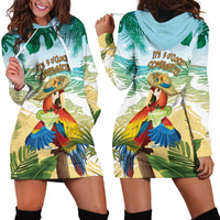 Aloha Hawaii It's 5 o'clock Somewhere Hoodie Dress - Polynesian Pride