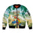 Aloha Hawaii It's 5 o'clock Somewhere Sleeve Zip Bomber Jacket - Polynesian Pride