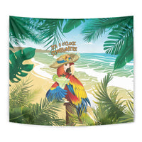 Aloha Hawaii It's 5 o'clock Somewhere Tapestry - Polynesian Pride