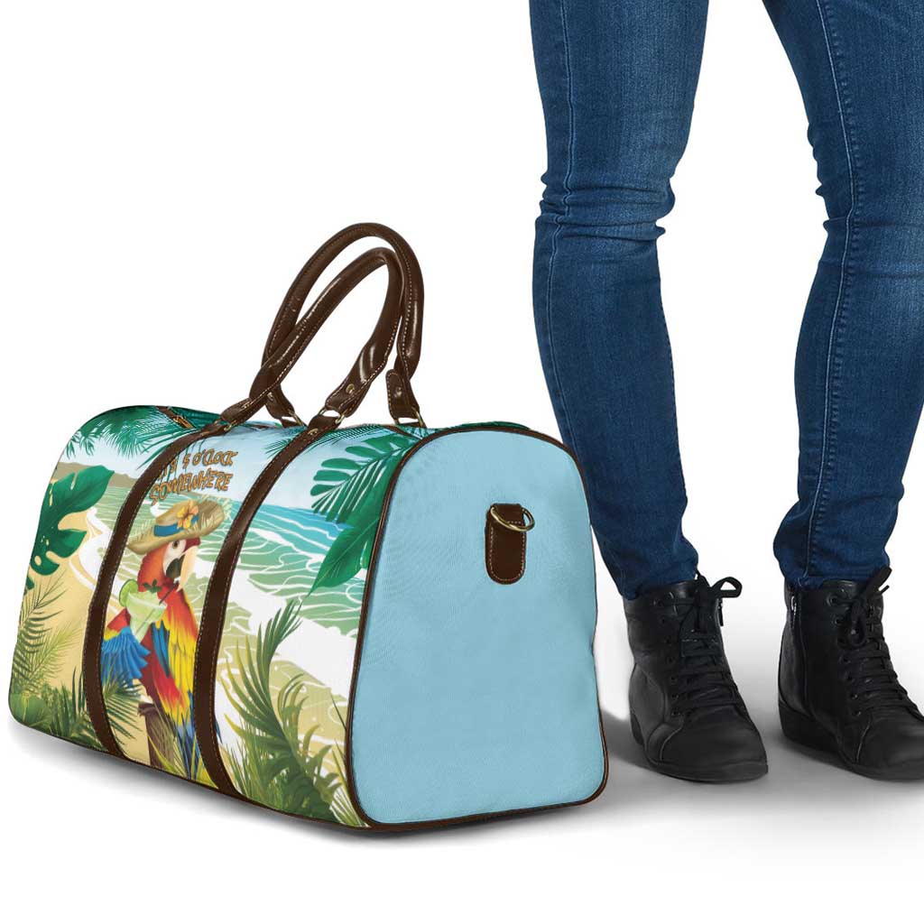 Aloha Hawaii It's 5 o'clock Somewhere Travel Bag - Polynesian Pride