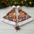 Crimson Red Tropical Christmas Hawaii Tapa Christmas Santa Hat Aloha Santa Drink Party - Polynesian Pride