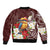 Felis Pasgua Guam Bomber Jacket Christmas Sihek Kingfisher with Guasali