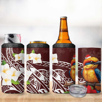 Felis Pasgua Guam 4 in 1 Can Cooler Tumbler Christmas Sihek Kingfisher with Guasali