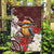 Felis Pasgua Guam Garden Flag Christmas Sihek Kingfisher with Guasali