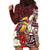 Felis Pasgua Guam Hoodie Dress Christmas Sihek Kingfisher with Guasali