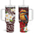 Felis Pasgua Guam Tumbler With Handle Christmas Sihek Kingfisher with Guasali