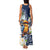 Hafa Adai Guam Family Matching Tank Maxi Dress and Hawaiian Shirt Sihek Guam Kingfisher with Guasali