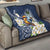 Hafa Adai Guam Quilt Sihek Guam Kingfisher with Guasali