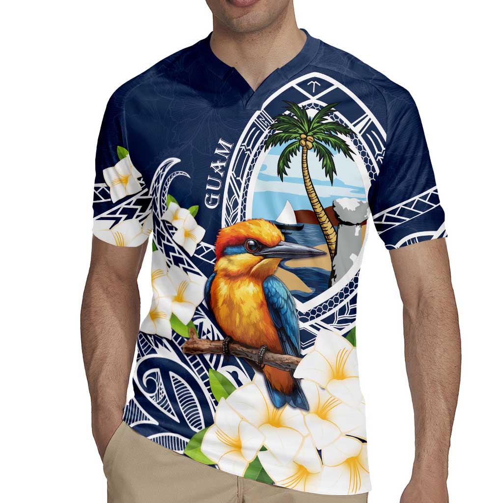 Hafa Adai Guam Rugby Jersey Sihek Guam Kingfisher with Guasali