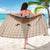 Aloha Hawaii Cowboys Paniolo Sarong Beige Palaka - Polynesian Pride