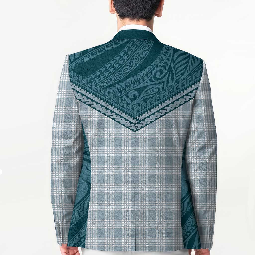 Aloha Hawaii Cowboys Paniolo Blazer Teal Palaka - Polynesian Pride