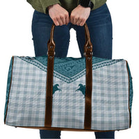 Aloha Hawaii Cowboys Paniolo Travel Bag Teal Palaka - Polynesian Pride