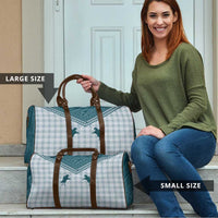 Aloha Hawaii Cowboys Paniolo Travel Bag Teal Palaka - Polynesian Pride