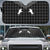 Aloha Hawaii Cowboys Paniolo Auto Sun Shade Black Palaka - Polynesian Pride
