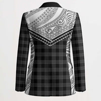 Aloha Hawaii Cowboys Paniolo Blazer Black Palaka - Polynesian Pride