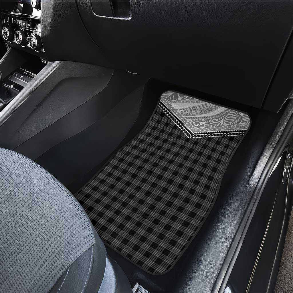 Aloha Hawaii Cowboys Paniolo Car Mats Black Palaka - Polynesian Pride