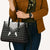 Aloha Hawaii Cowboys Paniolo Leather Bag Black Palaka - Polynesian Pride