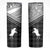 Aloha Hawaii Cowboys Paniolo Skinny Tumbler Black Palaka - Polynesian Pride