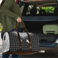 Aloha Hawaii Cowboys Paniolo Travel Bag Black Palaka - Polynesian Pride