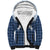 Aloha Hawaii Cowboys Paniolo Sherpa Hoodie Navy Blue Palaka - Polynesian Pride