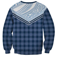 Aloha Hawaii Cowboys Paniolo Sweatshirt Navy Blue Palaka - Polynesian Pride