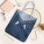 Aloha Hawaii Cowboys Paniolo Tote Bag Navy Blue Palaka - Polynesian Pride