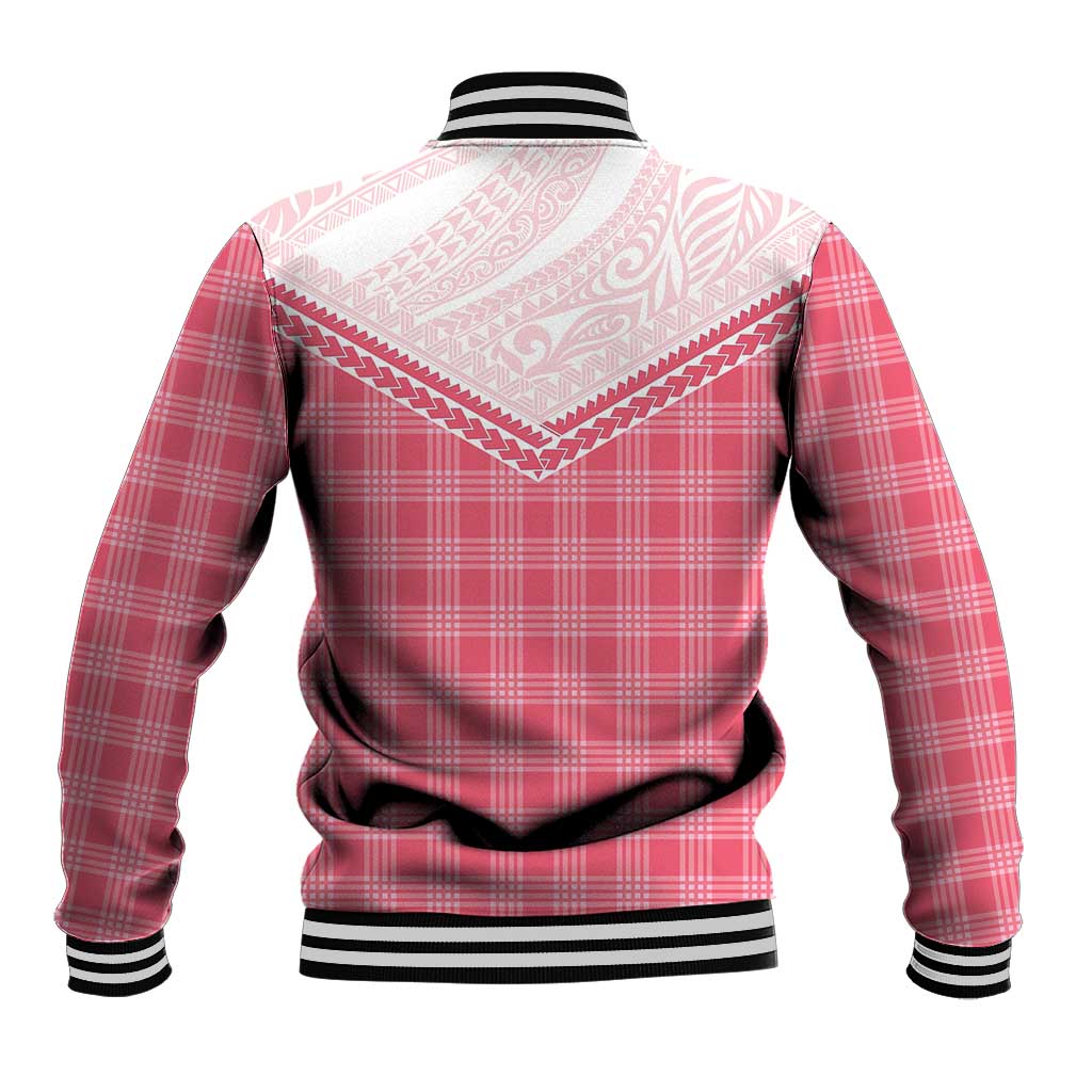 Aloha Hawaii Cowboys Paniolo Baseball Jacket Rose Palaka - Polynesian Pride