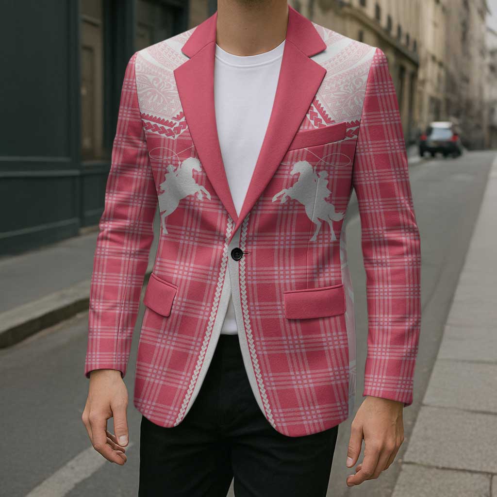 Aloha Hawaii Cowboys Paniolo Blazer Rose Palaka - Polynesian Pride