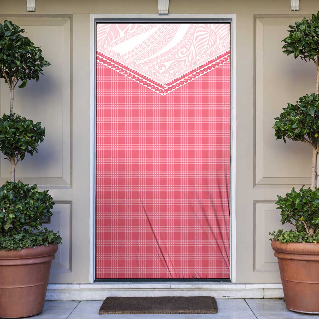 Aloha Hawaii Cowboys Paniolo Door Cover Rose Palaka - Polynesian Pride