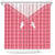 Aloha Hawaii Cowboys Paniolo Shower Curtain Rose Palaka - Polynesian Pride