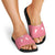 Aloha Hawaii Cowboys Paniolo Slide Sandals Rose Palaka - Polynesian Pride