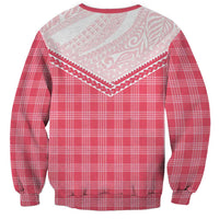 Aloha Hawaii Cowboys Paniolo Sweatshirt Rose Palaka - Polynesian Pride