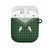 Aloha Hawaii Cowboys Paniolo AirPods Case Forest Green Palaka - Polynesian Pride