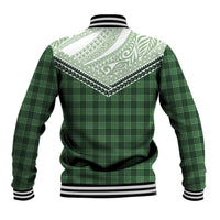 Aloha Hawaii Cowboys Paniolo Baseball Jacket Forest Green Palaka - Polynesian Pride