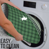 Aloha Hawaii Cowboys Paniolo Bathroom Set Forest Green Palaka - Polynesian Pride