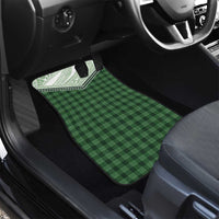 Aloha Hawaii Cowboys Paniolo Car Mats Forest Green Palaka - Polynesian Pride