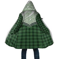 Aloha Hawaii Cowboys Paniolo Cloak Forest Green Palaka - Polynesian Pride