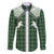 Aloha Hawaii Cowboys Paniolo Family Matching Puletasi and Hawaiian Shirt Forest Green Palaka - Polynesian Pride
