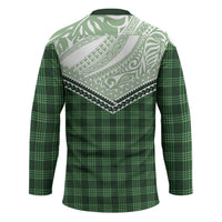 Aloha Hawaii Cowboys Paniolo Hockey Jersey Forest Green Palaka - Polynesian Pride