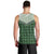 Aloha Hawaii Cowboys Paniolo Men Tank Top Forest Green Palaka - Polynesian Pride