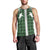 Aloha Hawaii Cowboys Paniolo Men Tank Top Forest Green Palaka - Polynesian Pride