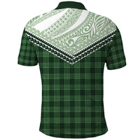 Aloha Hawaii Cowboys Paniolo Polo Shirt Forest Green Palaka - Polynesian Pride