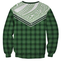 Aloha Hawaii Cowboys Paniolo Sweatshirt Forest Green Palaka - Polynesian Pride