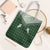 Aloha Hawaii Cowboys Paniolo Tote Bag Forest Green Palaka - Polynesian Pride