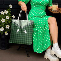 Aloha Hawaii Cowboys Paniolo Tote Bag Forest Green Palaka - Polynesian Pride