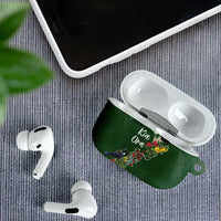 Kia Ora New Zealand Floral AirPods Case Sage Green - Polynesian Pride