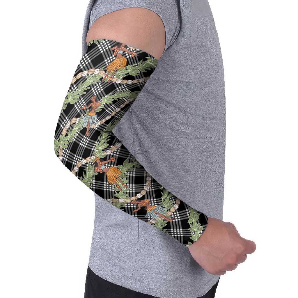 Sable Palaka Hula Girls Seamless Hawaii Aloha Arm Sleeves - Polynesian Pride