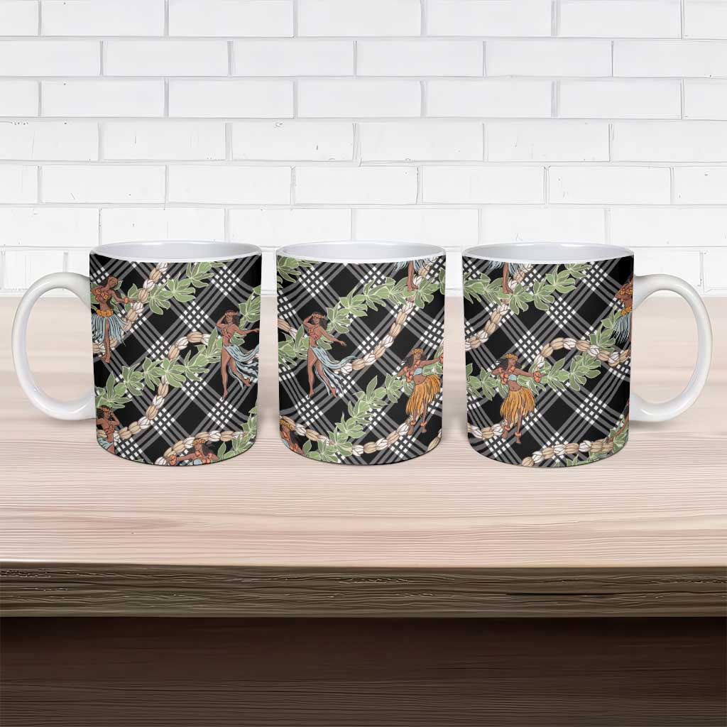 Sable Palaka Hula Girls Seamless Hawaii Aloha Ceramic Mug - Polynesian Pride